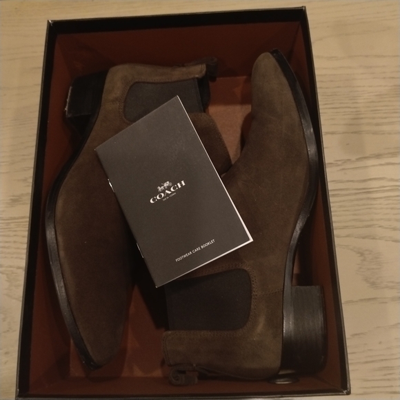 LNIB COACH🤎Suffolk Chelsea Boots-Q8709 - Picture 12 of 14